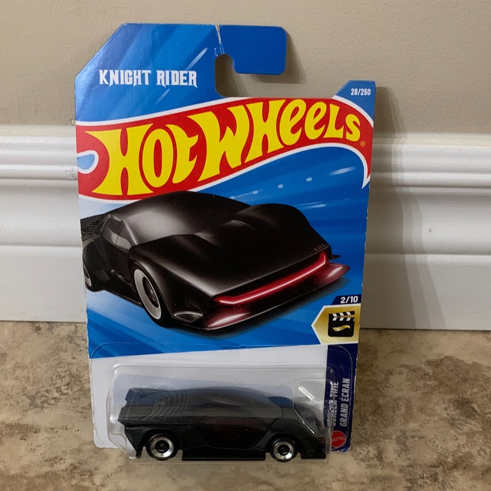 Hot Wheels Knight Rider Kitt Kit K.I.T.T Concept Car Screen Time 2/10 28/250